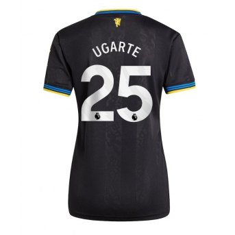 Manchester United Manuel Ugarte #25 Maglia Gara Terza Repliche 2025-26 Donna Maniche Corte
